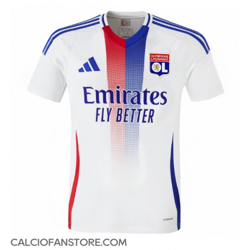 Maglia Calcio Olympique Lyonnais Prima Divisa 2024-25 Manica Corta